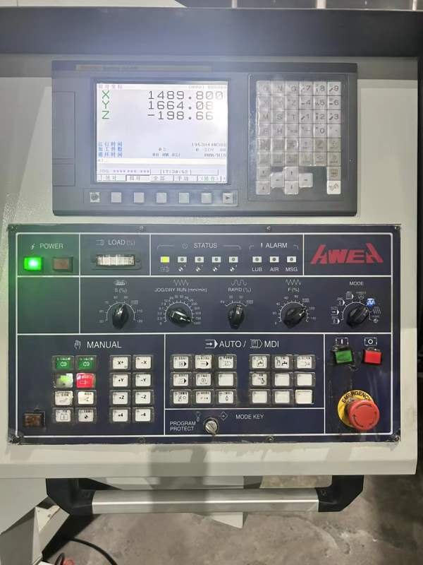 台湾亚威NVP-3015龙门工加中心，发那科MF系统（1包系.