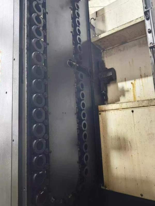 刚到货，高配原装韩国威亚双工位卧式加工中心，型号HS.