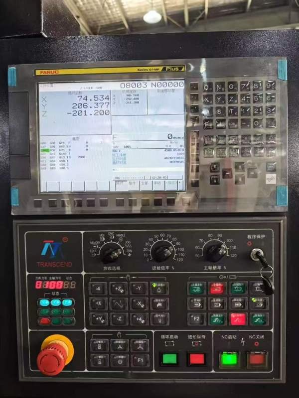 创胜特尔1890数控铣、发那科Plus系统、工作台2000/900.