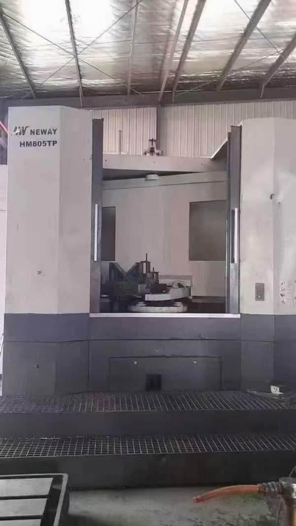 工厂在位机，纽威800双工位卧加，2012年生产制造，正.