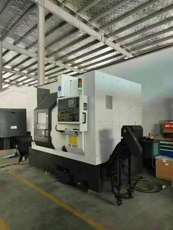 台湾原装进口程泰GS200Y车铣中心，带Y轴，8寸卡盘，硬.