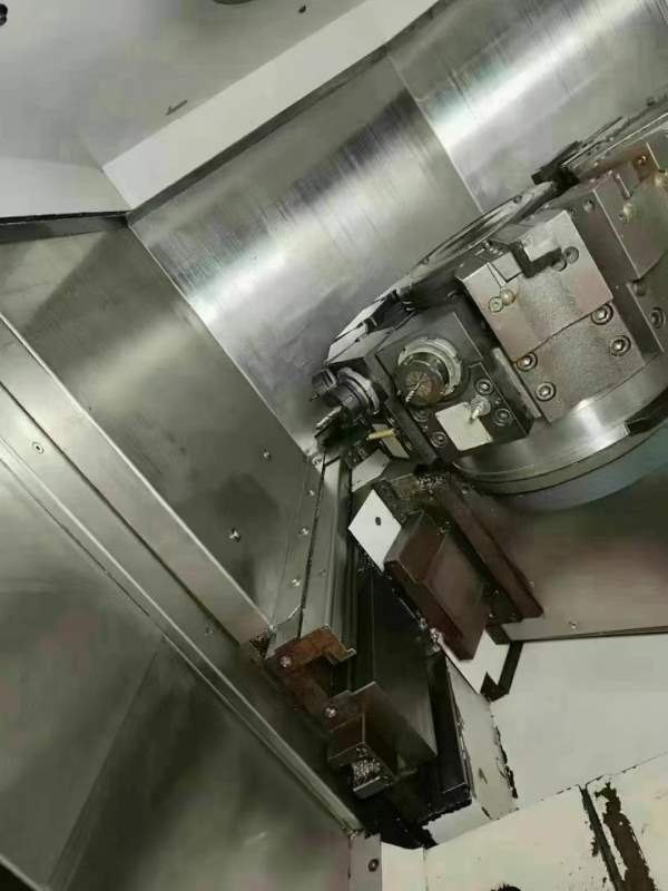 台湾原装进口程泰GS200Y车铣中心，带Y轴，8寸卡盘，硬.