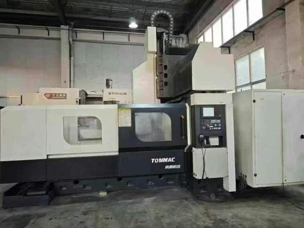 刚刚拿下一台南通机床厂产2015数控龙门、工作台2/1.25.