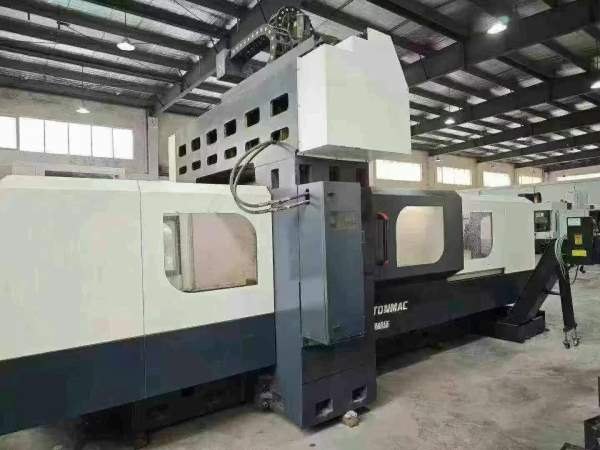 刚刚拿下一台南通机床厂产2015数控龙门、工作台2/1.25.