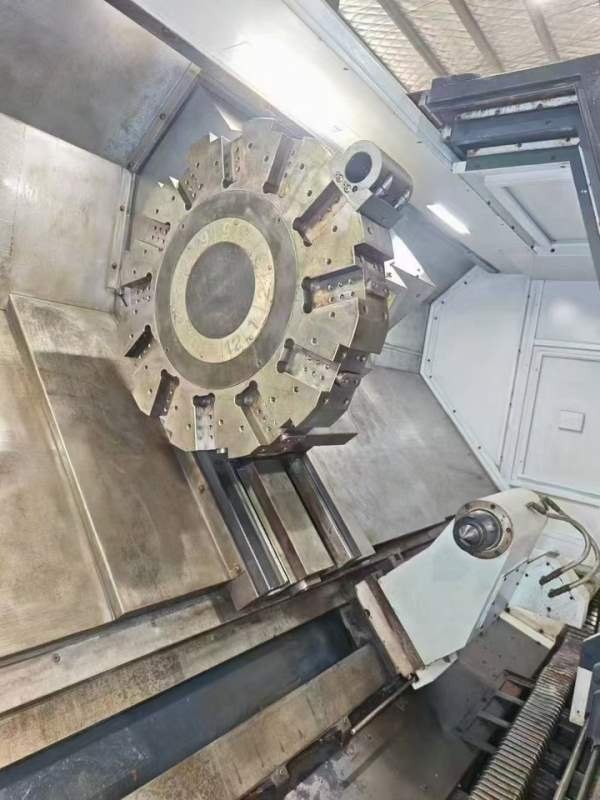 台湾原装程泰重型数控车床GS-6600L2，旋转直径1100mm.