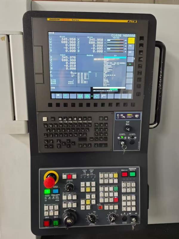 韩国原装斗山2100Ly车铣复合，带Y轴，8寸卡盘，过棒料.