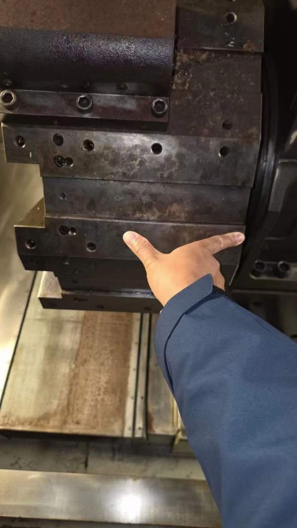 台湾立仲S50-3M数控车床，12工位重型伺服刀塔，发那科.