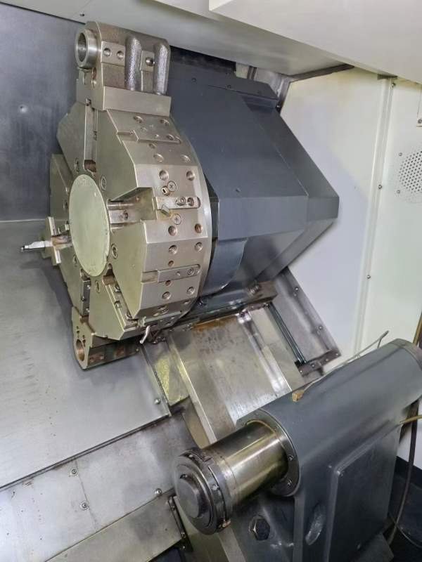 韩国威亚L300A高刚性硬轨数控车床系统；发那科oi-TF，.