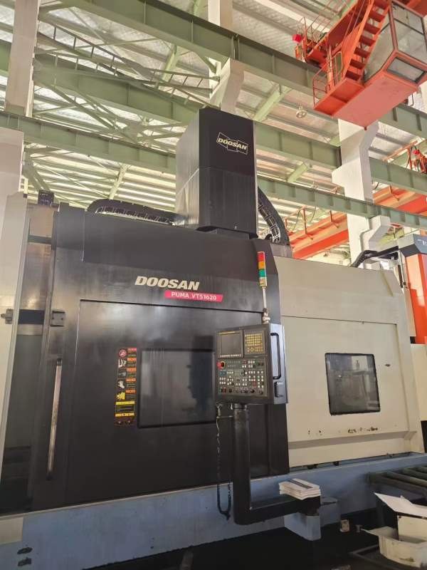 韩国斗山PUMA1600数控立车跨越横梁摆动毫米800回转直.