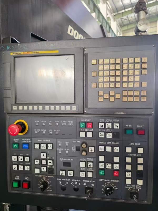 韩国斗山PUMA1600数控立车跨越横梁摆动毫米800回转直.