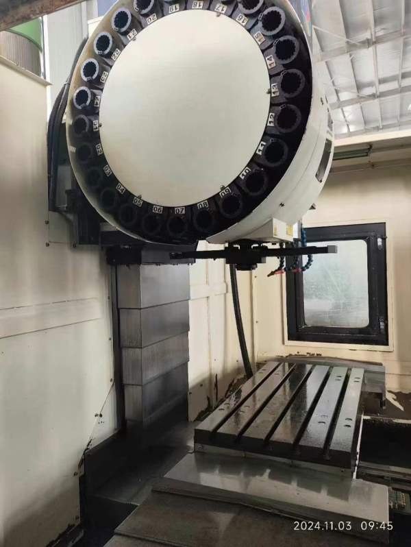 2017年一通855加工中心，两线一硬，发那科mf系统，BT4.