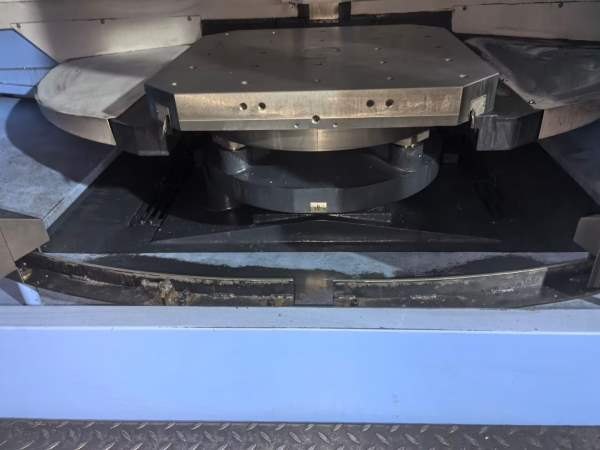 韩国斗山800卧加，NHP-8005卧式双工位加工中心，2024.