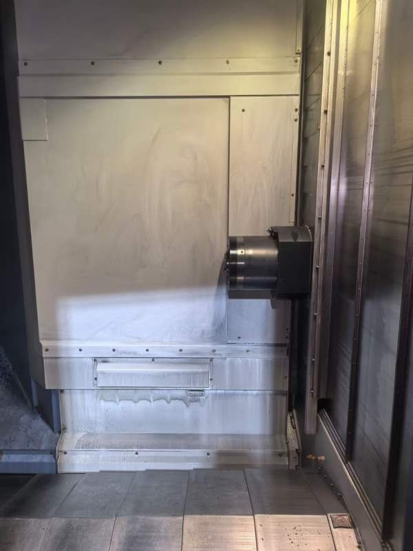 韩国斗山800卧加，NHP-8005卧式双工位加工中心，2024.