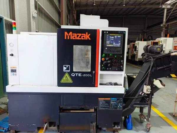新到一台2022年马扎克QTE-200L数控车床，发那科OI-TFP.