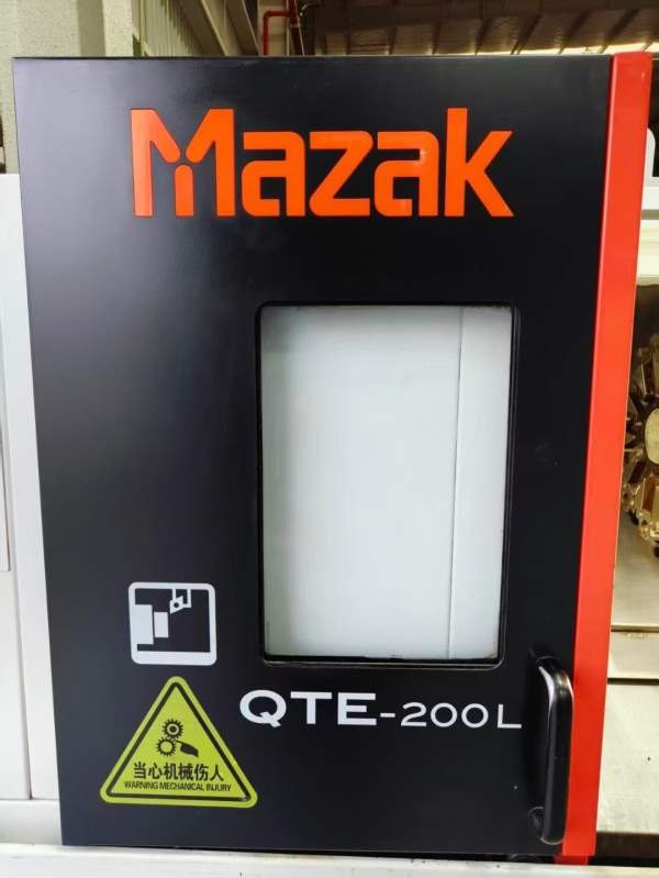 新到一台2022年马扎克QTE-200L数控车床，发那科OI-TFP.