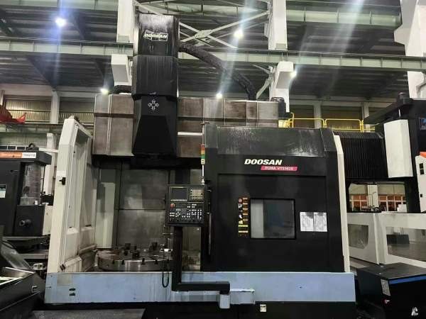 国内仅此一台 韩国斗山PUMAVTS1620数控立车跨越横梁摆.