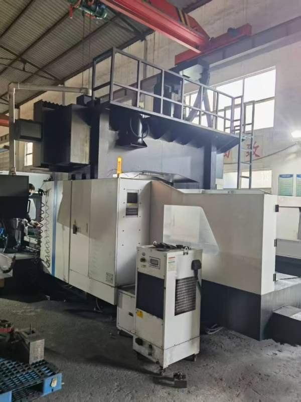 刚刚买下新浙3022龙门加工中心 工作台3X2 门宽2.3米 .