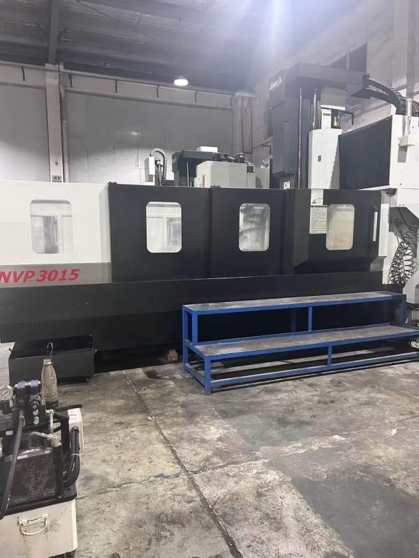 同款2台台湾亚威NVP-3015龙门加工中心，发那科MF系统.