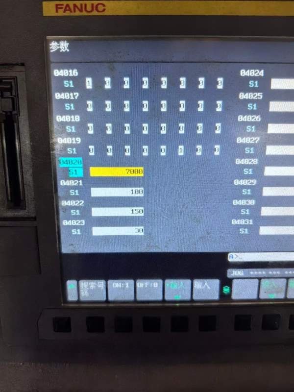 准新国祥HE1100L卧式加工中心发那科MFPLUS系统af电机.