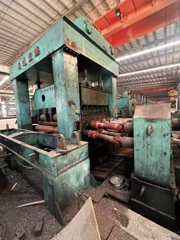 工厂在位处理：南通骏鹏11辊25 X 2300开平线，棍径250.