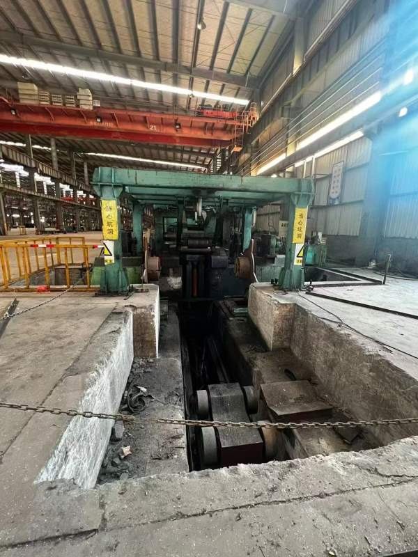 工厂在位处理：南通骏鹏11辊25 X 2300开平线，棍径250.
