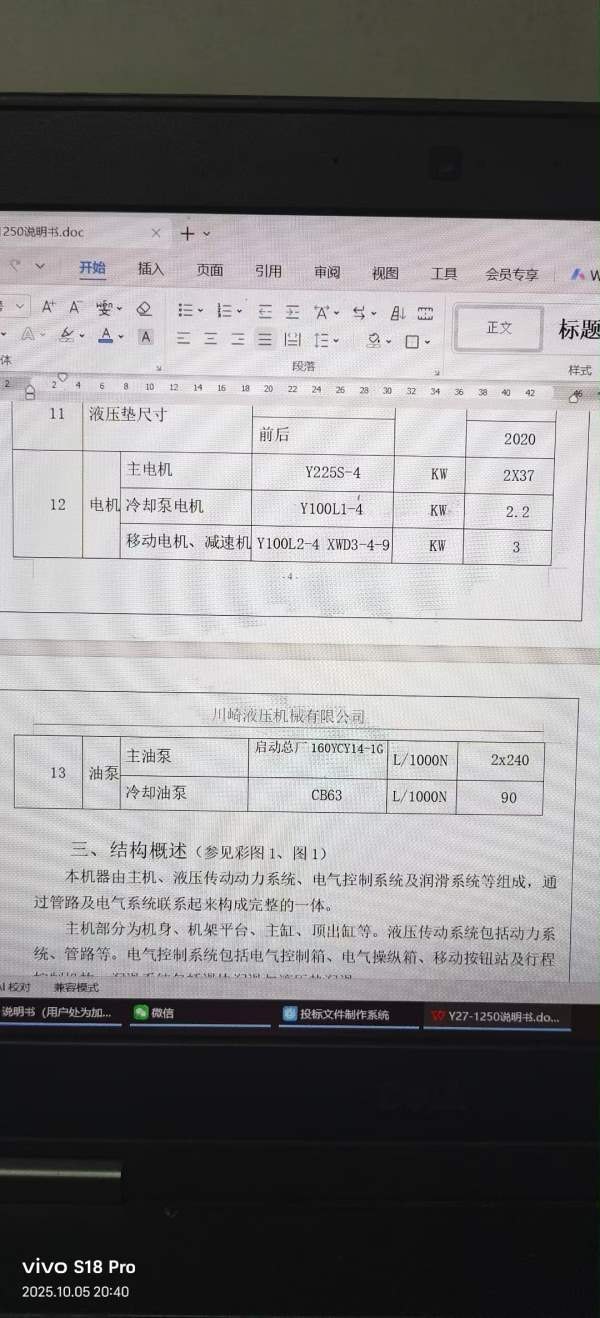 川崎的1250吨，在位出售。