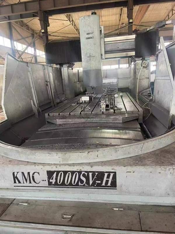 在位出售4米台湾高明数控龙门、发那科18i-MB系统、三.