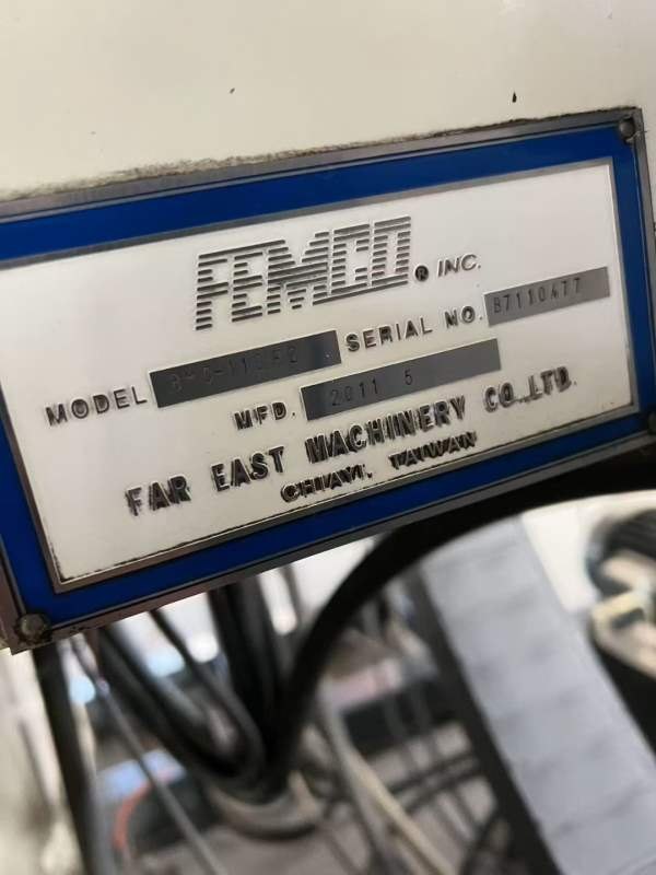 兰州工厂刚买台湾远东数控镗铣床BMC-110R2主轴110-BT5.