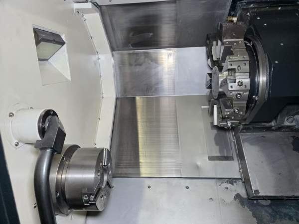 同款4台韩国威亚L210A斜轨数控车床，8寸卡盘，伺服刀.