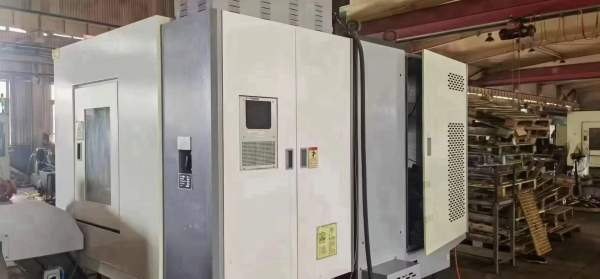 项目后一台！便宜了！沈阳i5T6.4高速数控立车：两轴重.