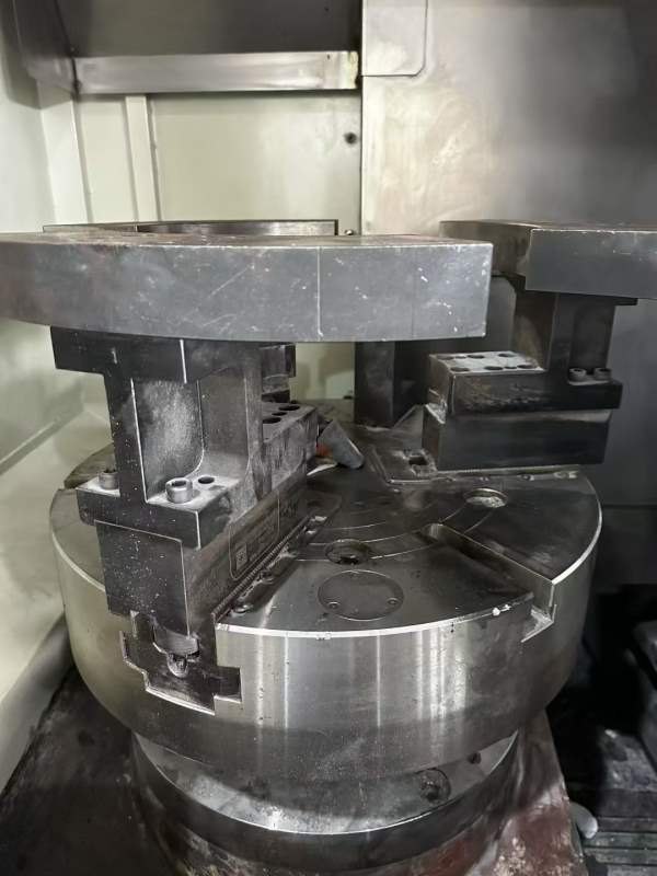 项目后一台！便宜了！沈阳i5T6.4高速数控立车：两轴重.