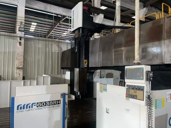 广东在位买下一台国盛6038龙门加工中心一台。