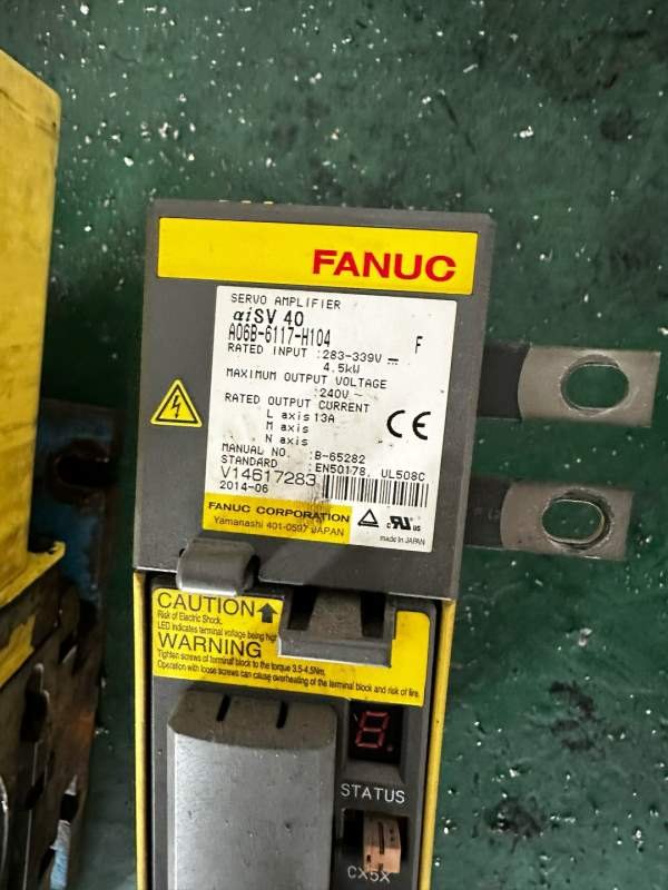 日本日研170四轴一套 发那科驱动。