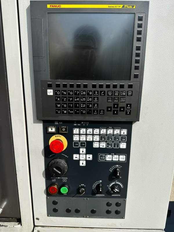 津上M08JII数控车床，2021年出厂，8寸卡盘，8工位刀塔.