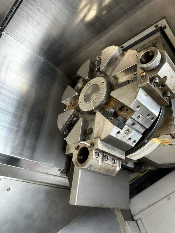 津上M08JII数控车床，2021年出厂，8寸卡盘，8工位刀塔.