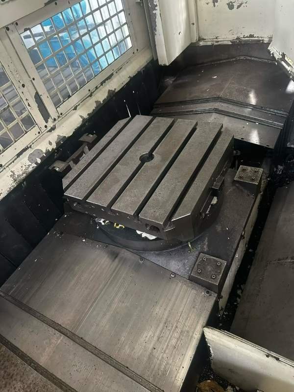 大立500双工作台卧加，三轴硬轨，齿轮头，带光栅尺，.