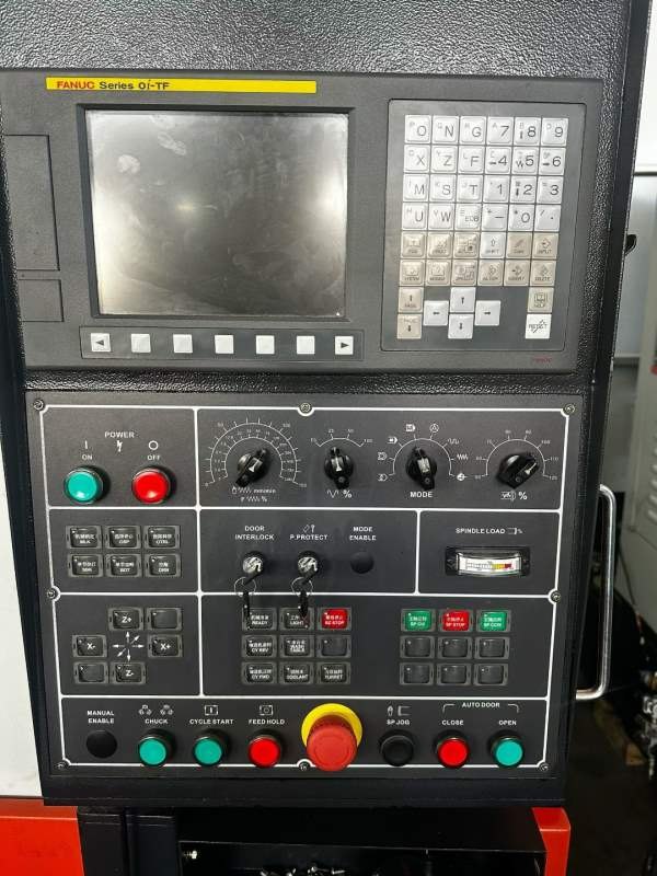 同款两台油欣450数控立车。