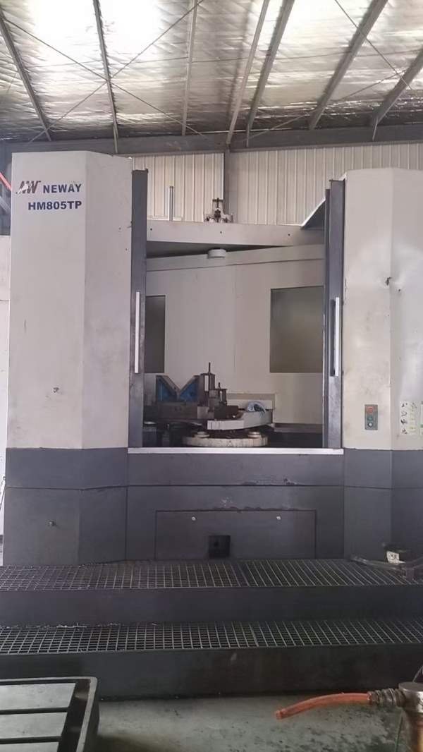 喜欢工厂在位机的联系，纽威800双工位卧加，2012年生.