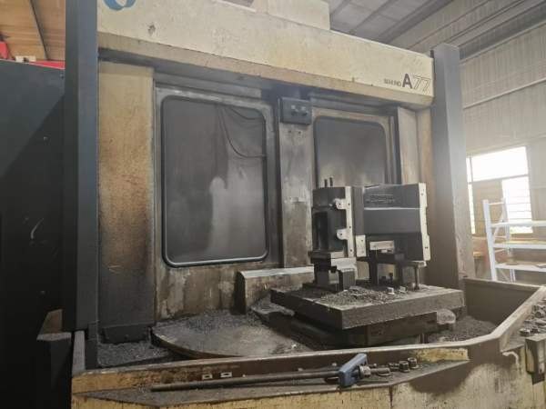 工厂在位出售日本原装牧野A77卧式加工中心一台，喜欢.