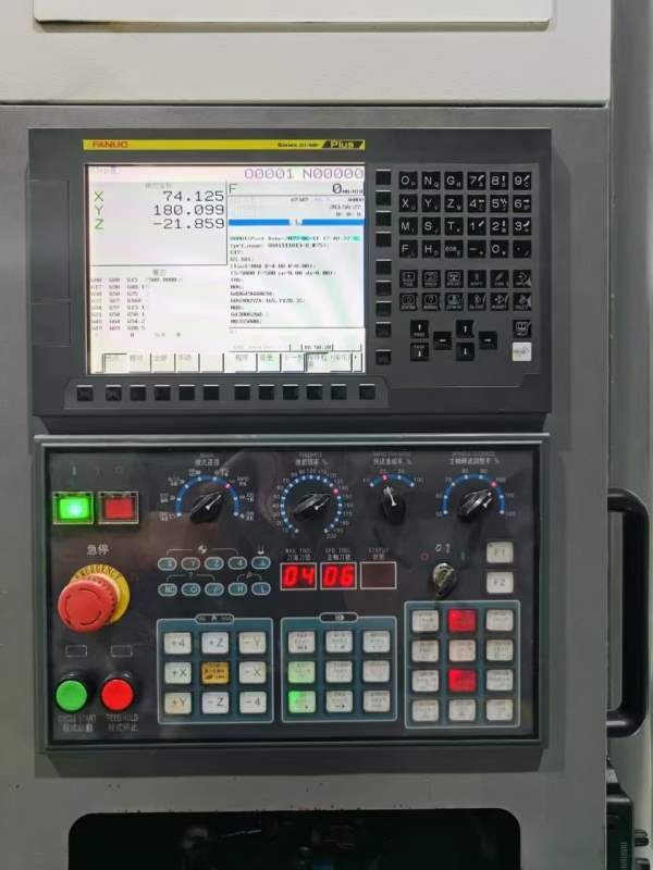 今日特价 2021年高配重型南京钜钢855加工中心，发那科.