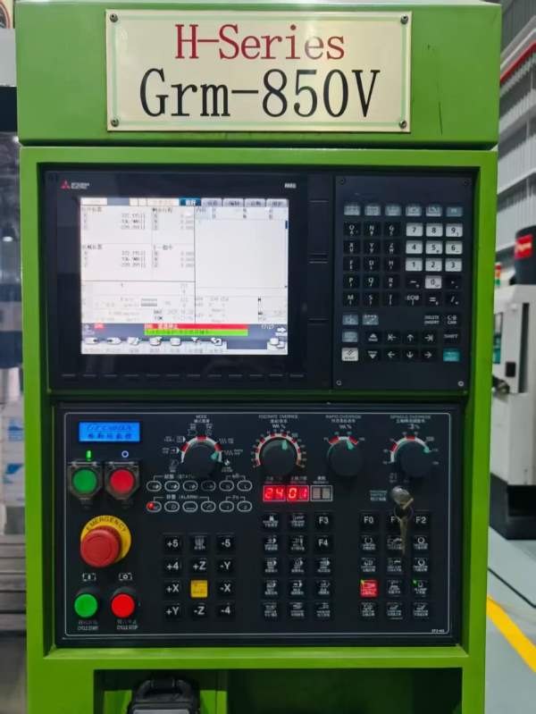 2022年台湾格勒玛GRM-850V加工中心，三菱M80系统，台.