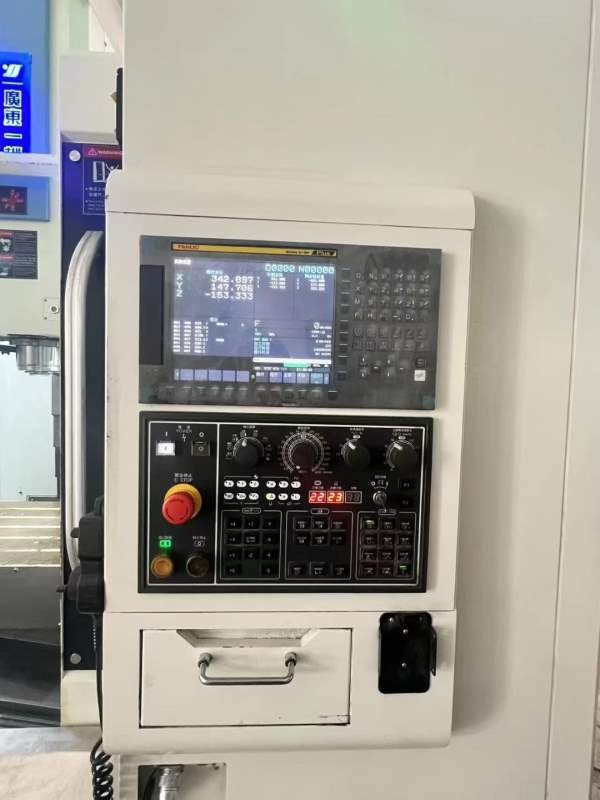 新到一台广东一机1160加工中心，发那克MF-Plus系统，.