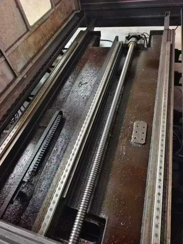 重型德扬532数控龙门发那科MF系统BT50刀柄齿轮传动工.