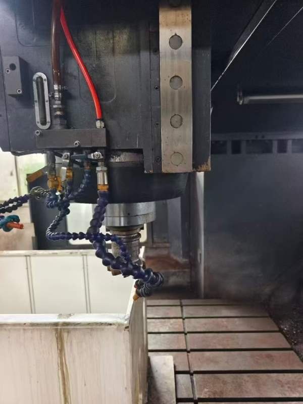 重型德扬532数控龙门发那科MF系统BT50刀柄齿轮传动工.