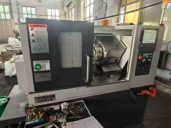 津上M08JII数控车床2021年出厂，发那科oi-TFplus系统8.