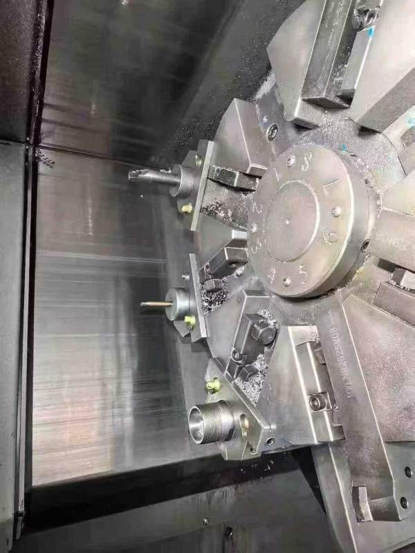 津上M08JII数控车床2021年出厂，发那科oi-TFplus系统8.