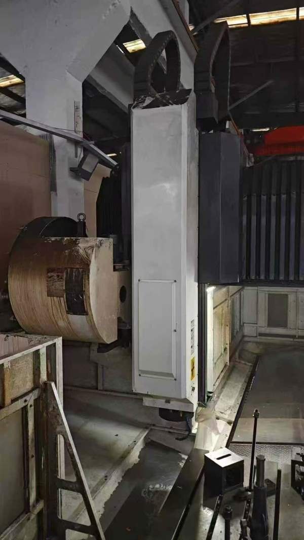 刚刚买下2023年4020龙门加工中心，三轴线规，发那科PL.