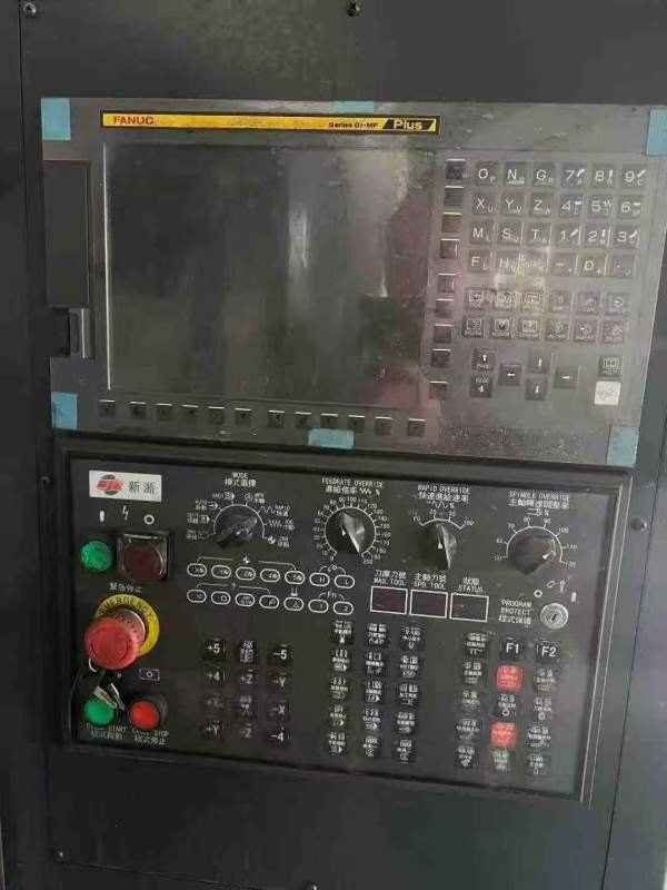 刚刚买下山西整场机器新浙卧加630发那科MF系统工作台.