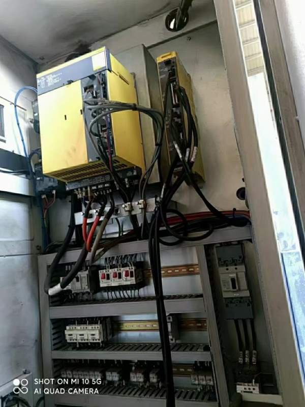 刚刚买下汉川715D数控铣一台，三轴线规，发那科MF系统.