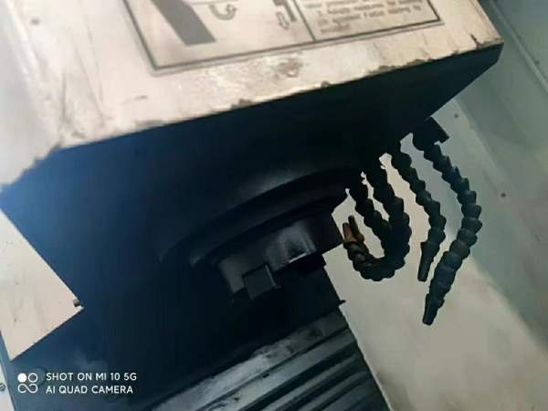 刚刚买下汉川715D数控铣一台，三轴线规，发那科MF系统.